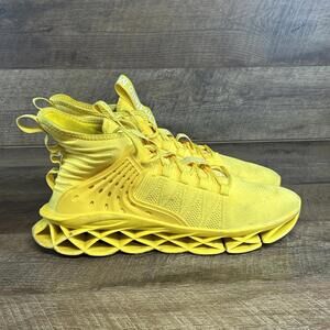 Hello Mrlin Men'S Running Shoes Non Slip Athletic Tennis Walking-Size 13-yellow